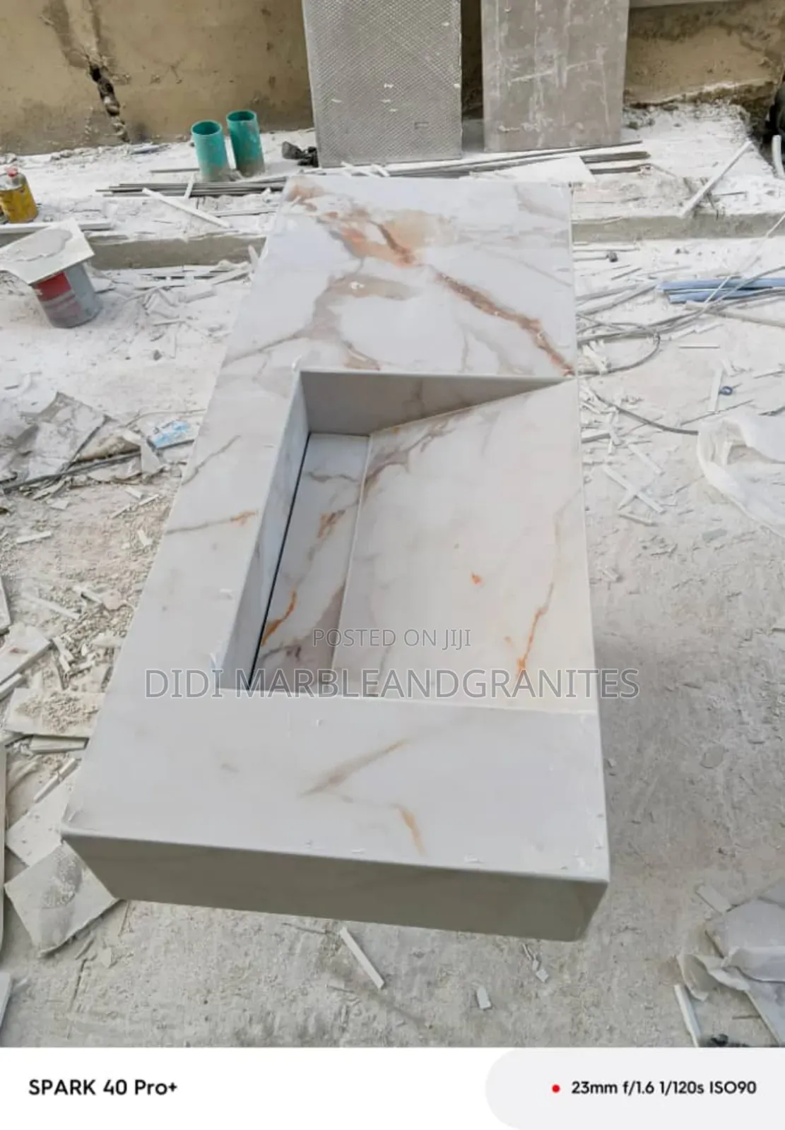 Marble Sink for Toilet