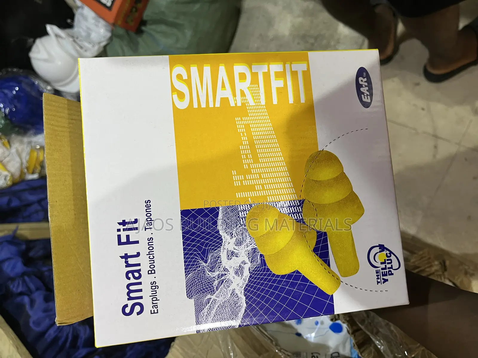100pcs Smart Fit Safety Earplugs