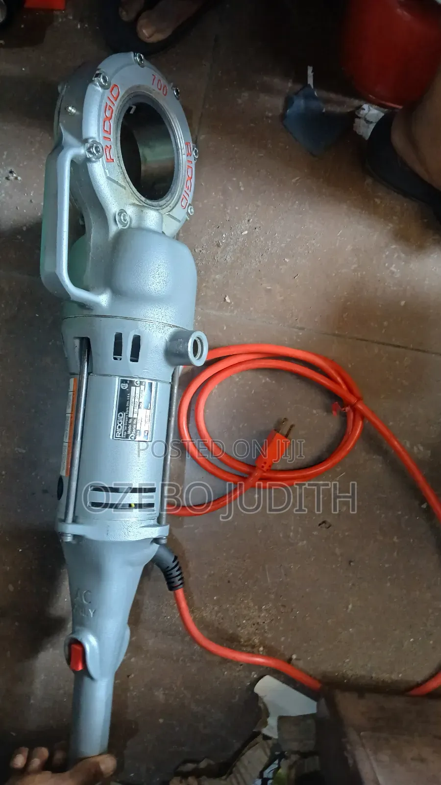 Electrical Pipe Threading Machine Rigid