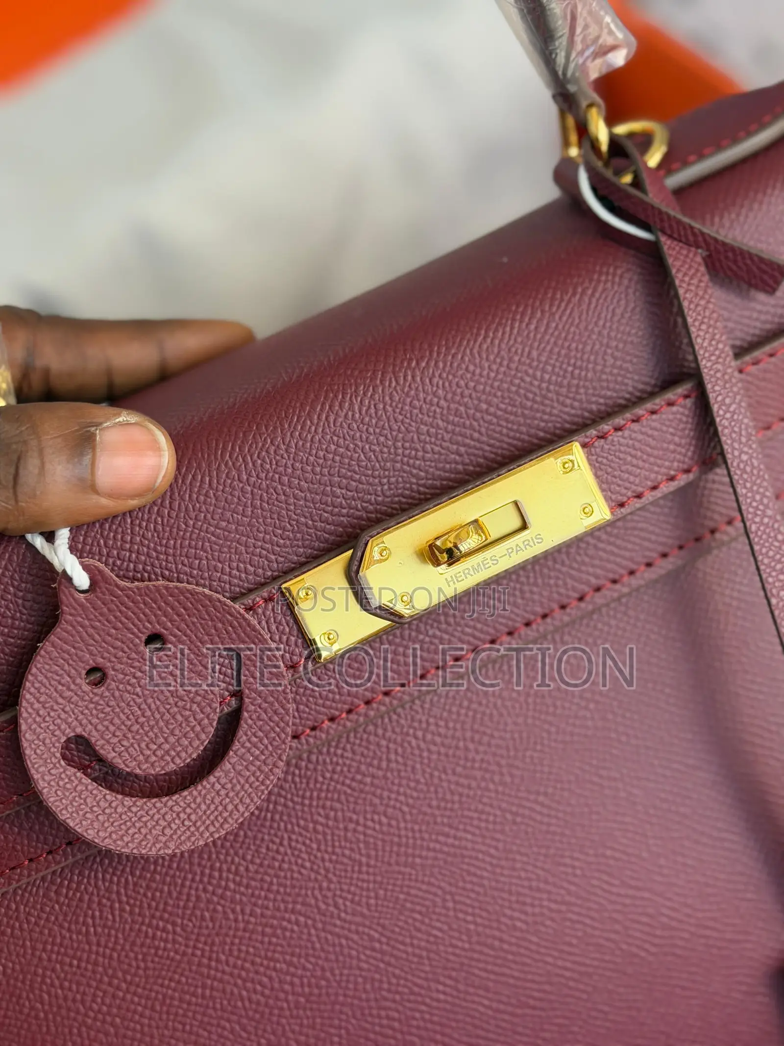 Luxury Hermes Kelly 28 Bag Colors: Wine, Black Great Leather, Premium