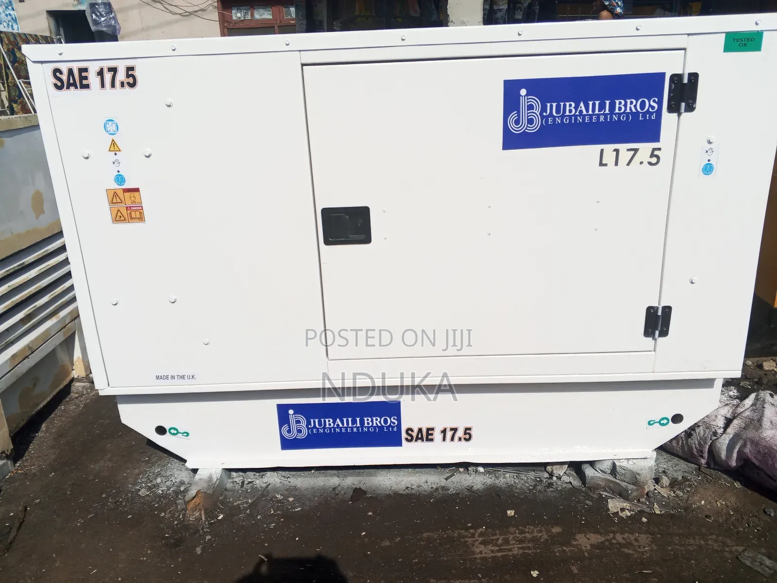 Lester Peter 17.5kva Generator Uk Standard