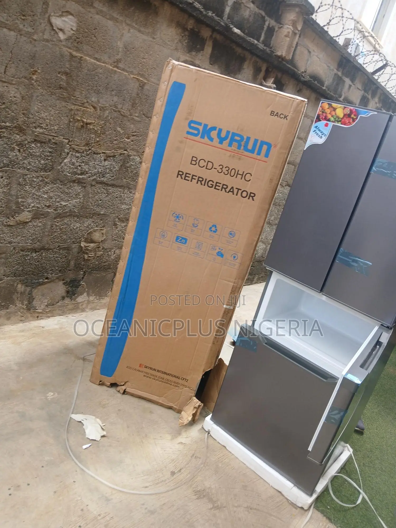 Skyrun 300l Capacity Fridge BCD-330hc Model