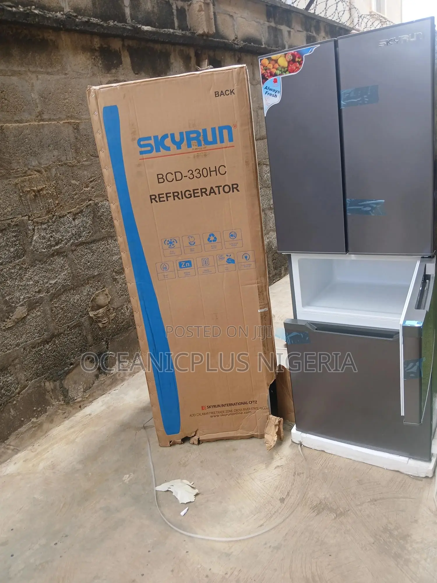 Skyrun BCD-330hc Large Size Fridge 300l