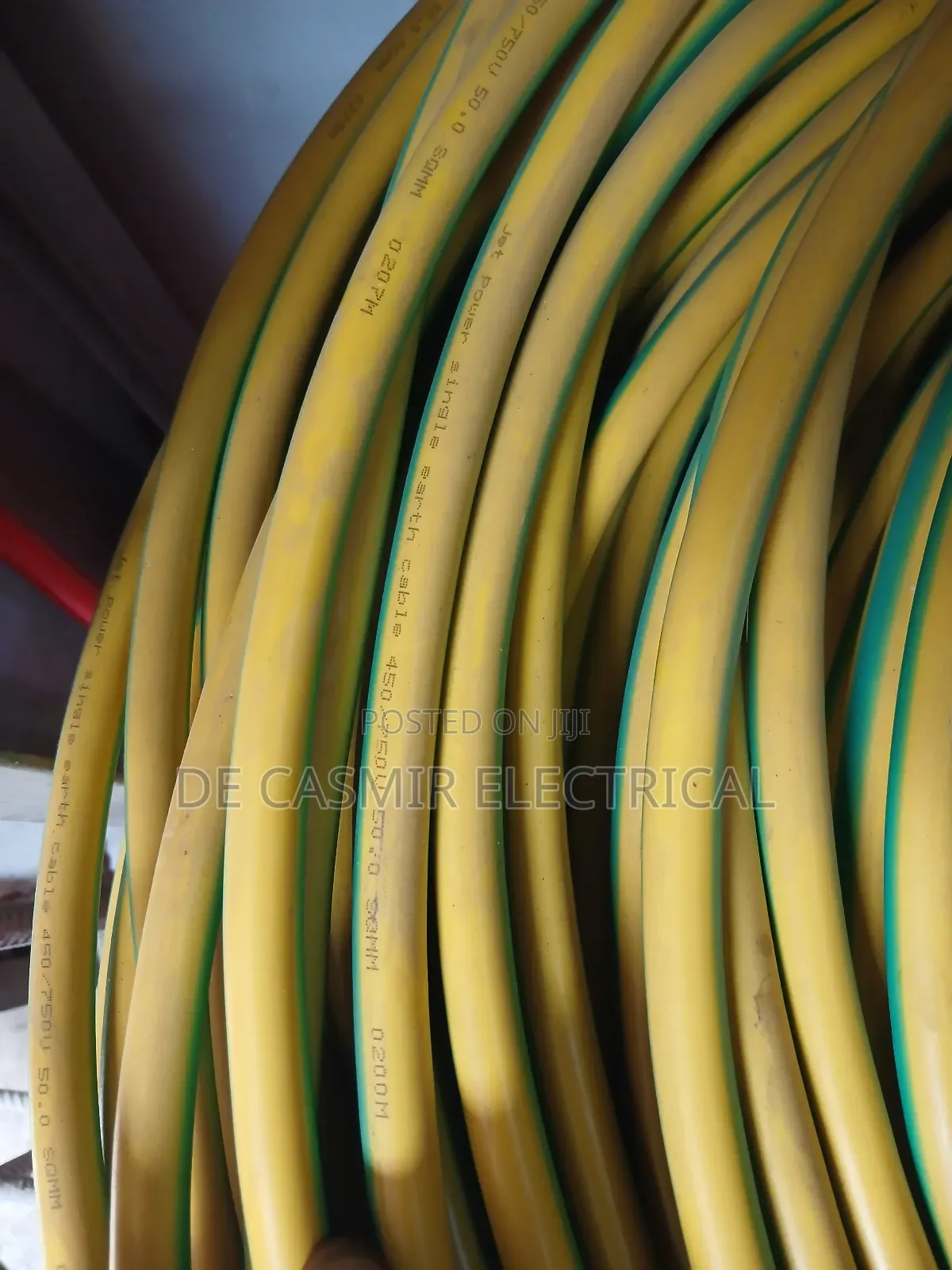 1x50mm2pvc/PVC G/Y Jet Power Cable