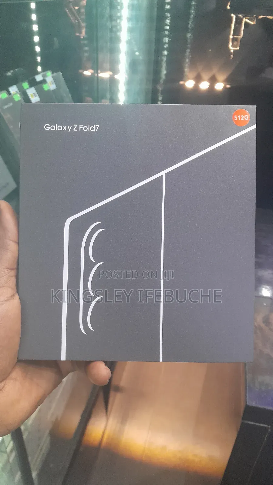 New Samsung Galaxy Z Fold7 512 GB Blue