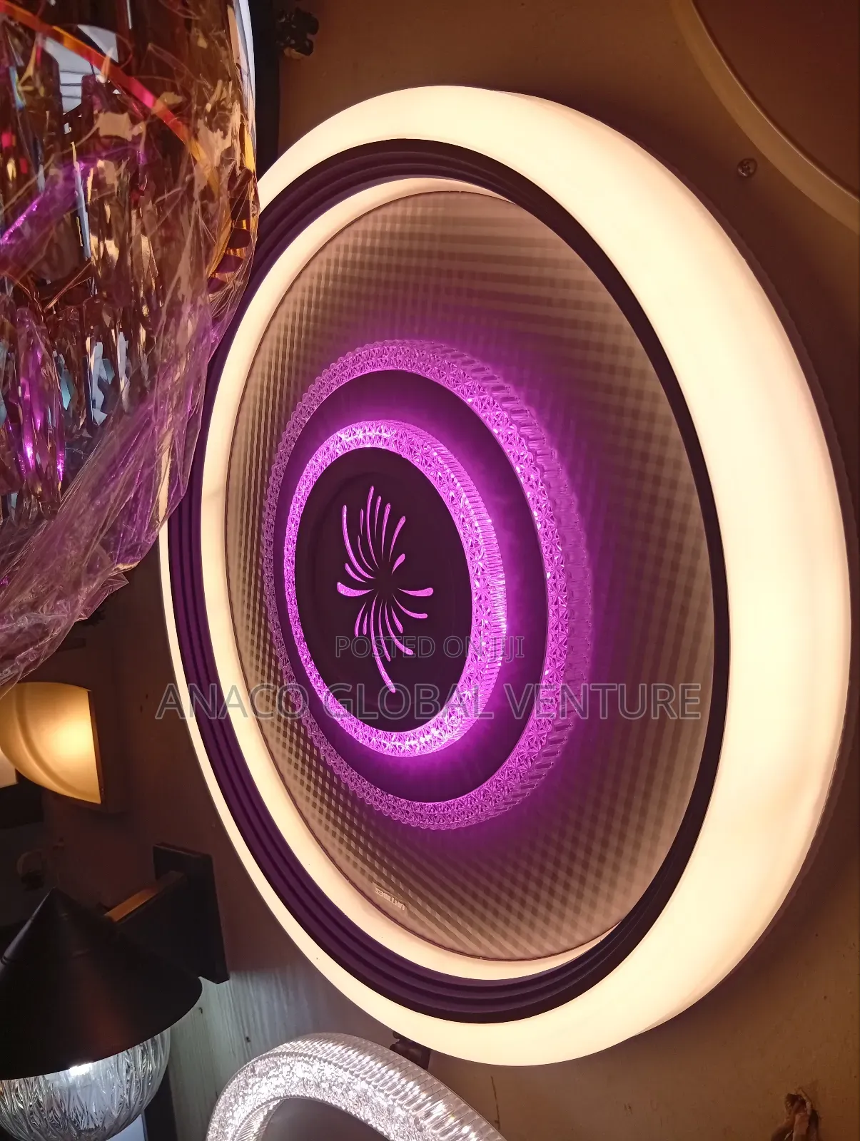 Led Ceiling Fittings 3 Colours Light