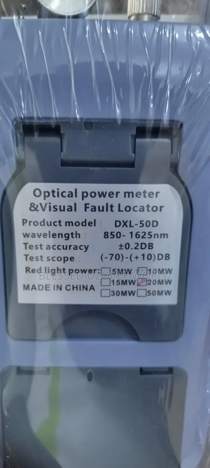 All In One Optical Power Meter + Visual Fault Locator For Fiber Optic