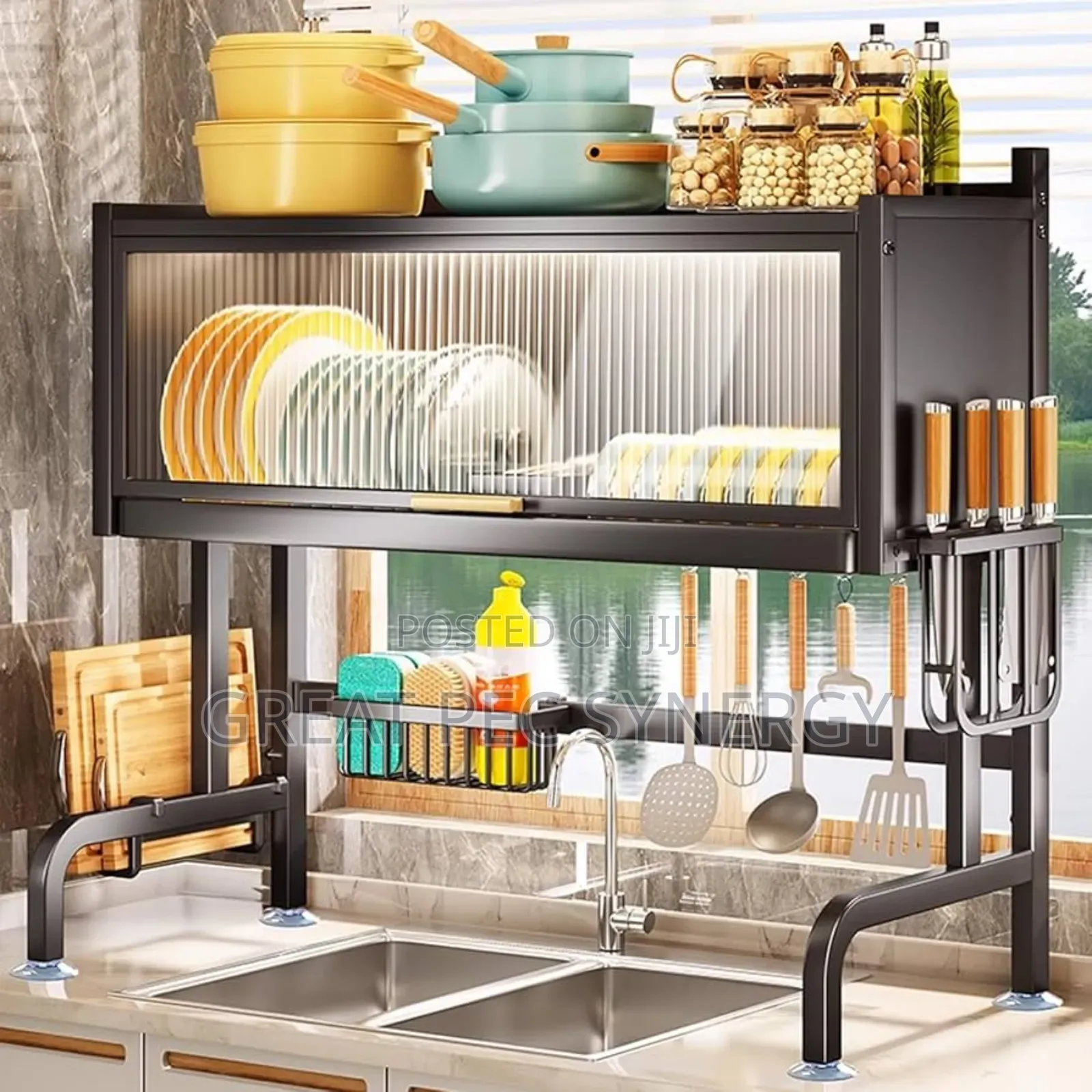 2 Layer Over the Sink Rack