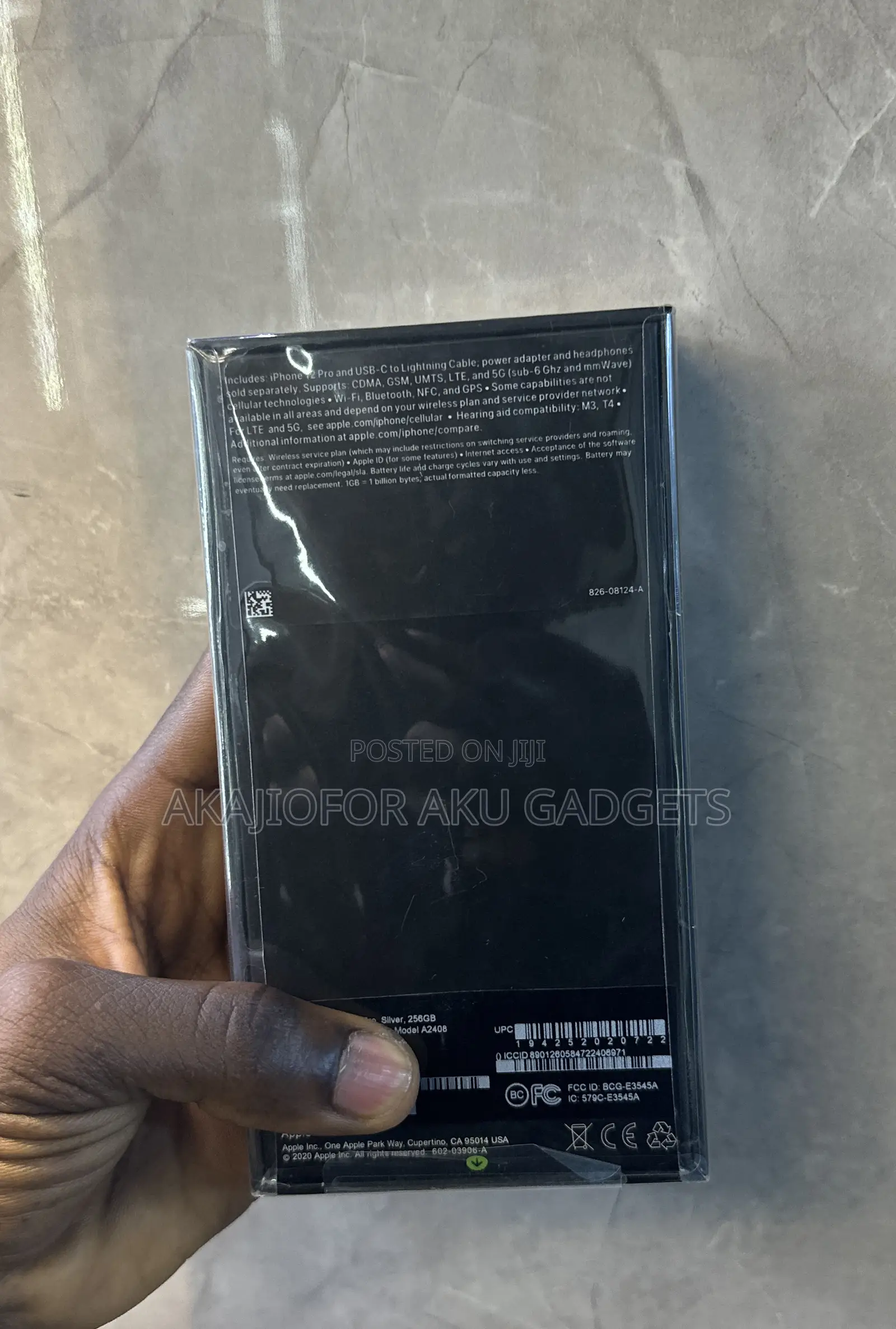 New Apple iPhone 12 Pro 256 GB Silver