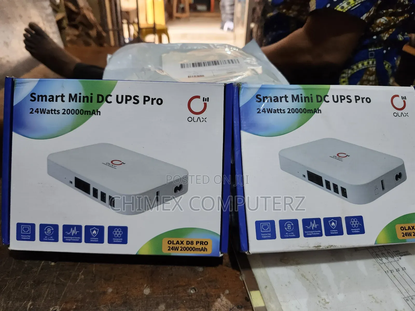 Olax 20000mah Smart Mini Dc Ups for Router,Cctv,Wifi
