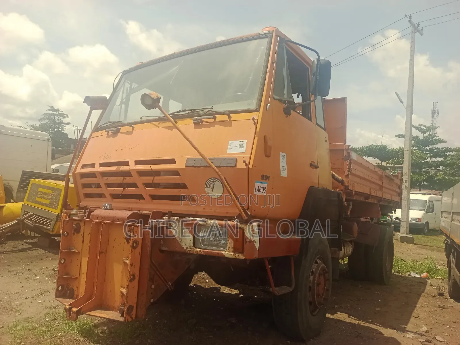Steyr Tipper 6 Tyres 4x4 Auxiliary (Foreign Used)