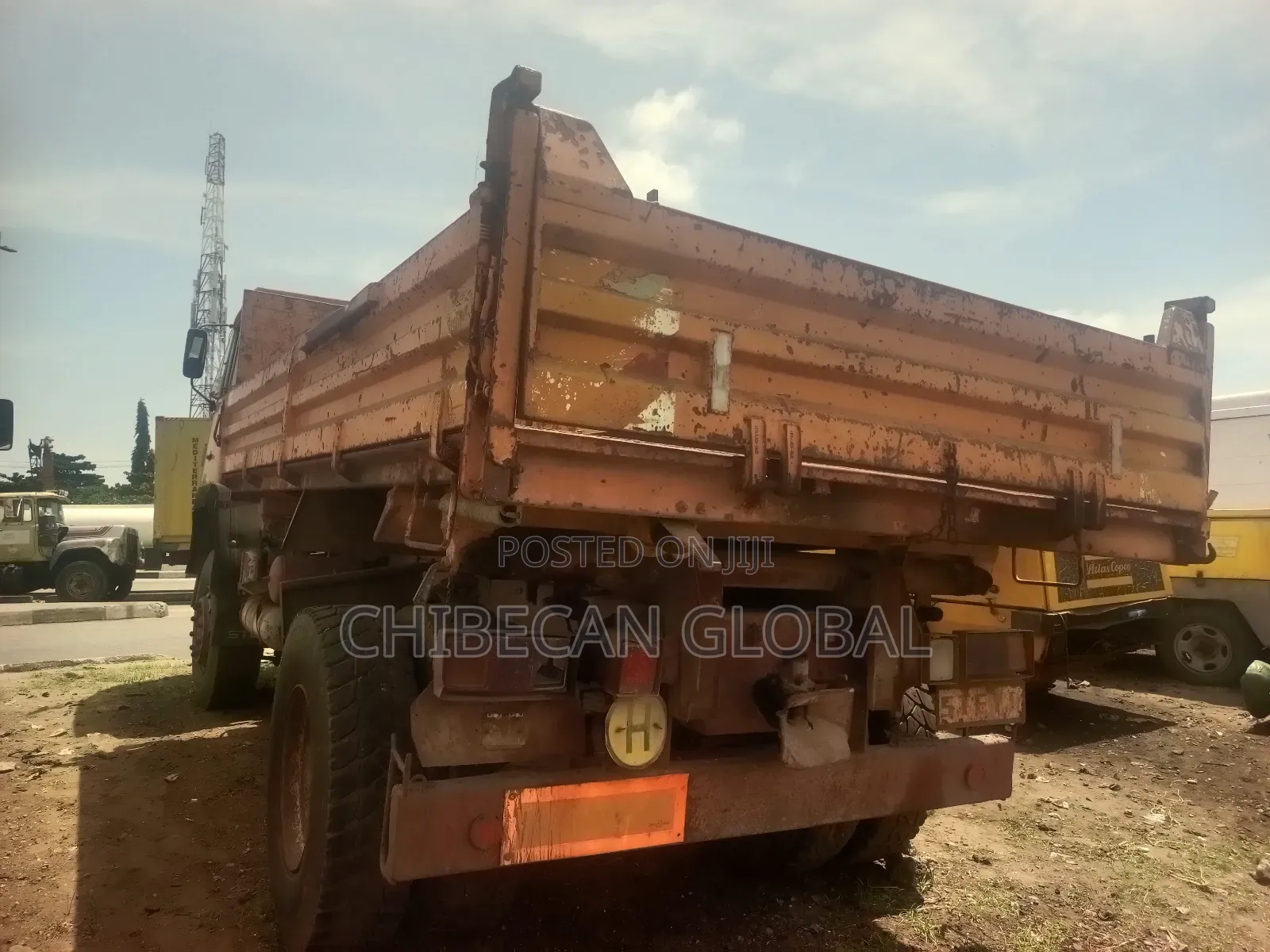 Steyr Tipper 6 Tyres 4x4 Auxiliary (Foreign Used)