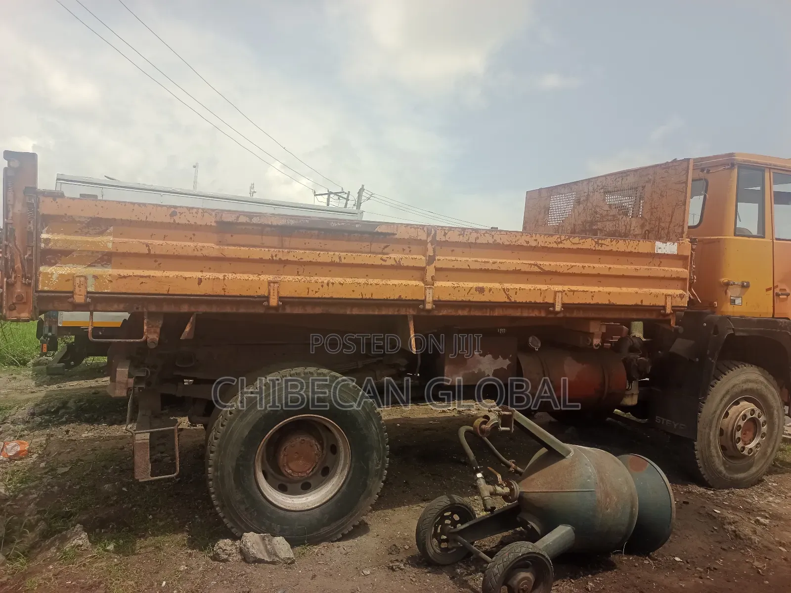 Steyr Tipper 6 Tyres 4x4 Auxiliary (Foreign Used)