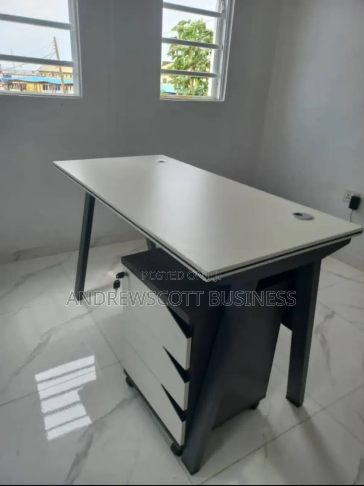 Brand New Grey and White 1.2mtrs Table