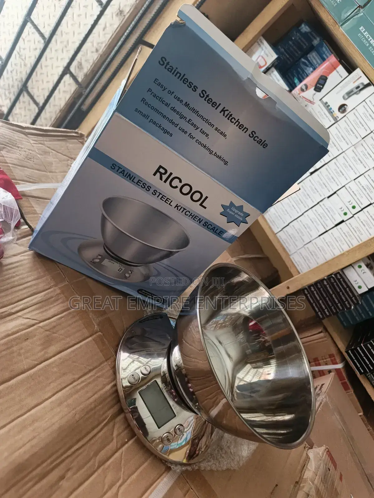 Stainless Digital Kitchen Scale Ricool