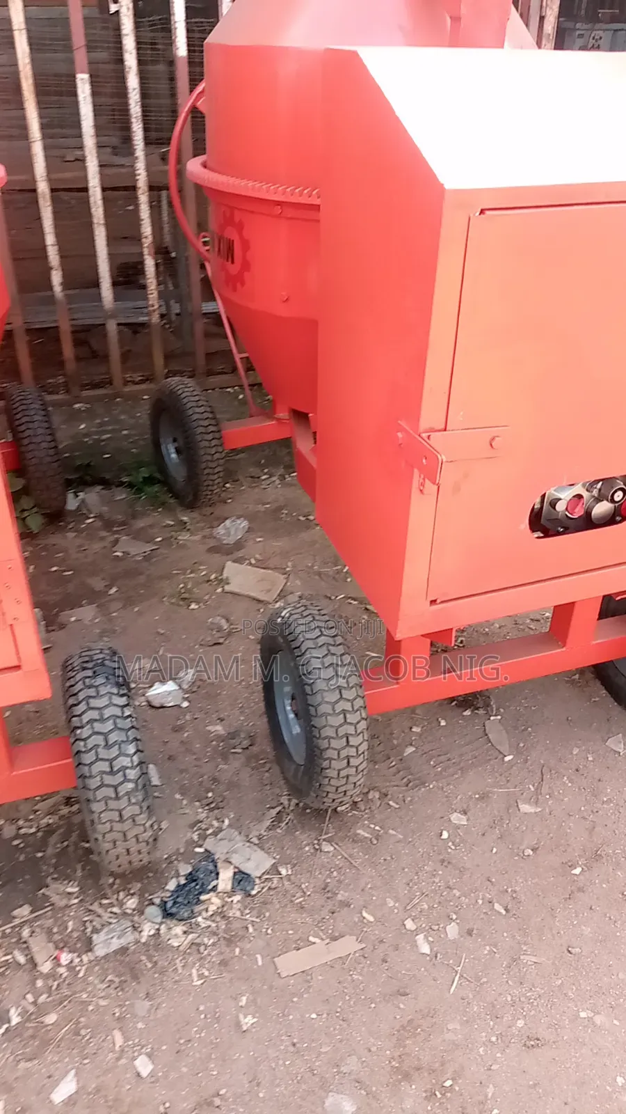 Heavy-Duty Concrete Mixer