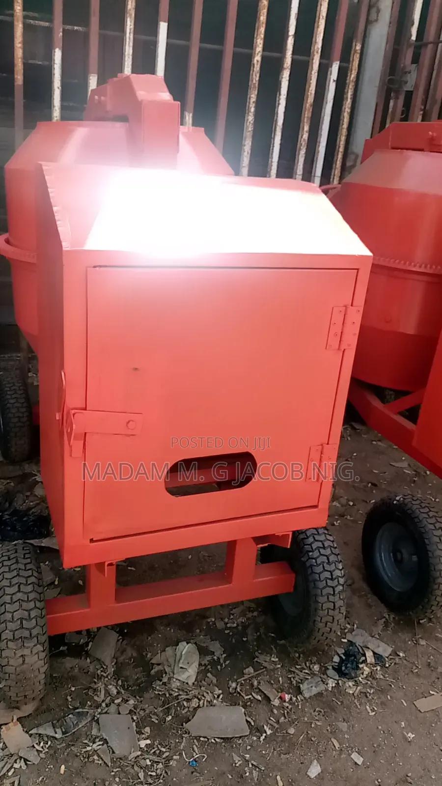 Heavy-Duty Concrete Mixer