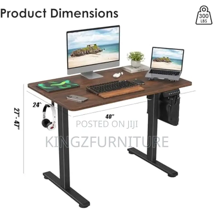 Brown Home Office Desk 1.2 M