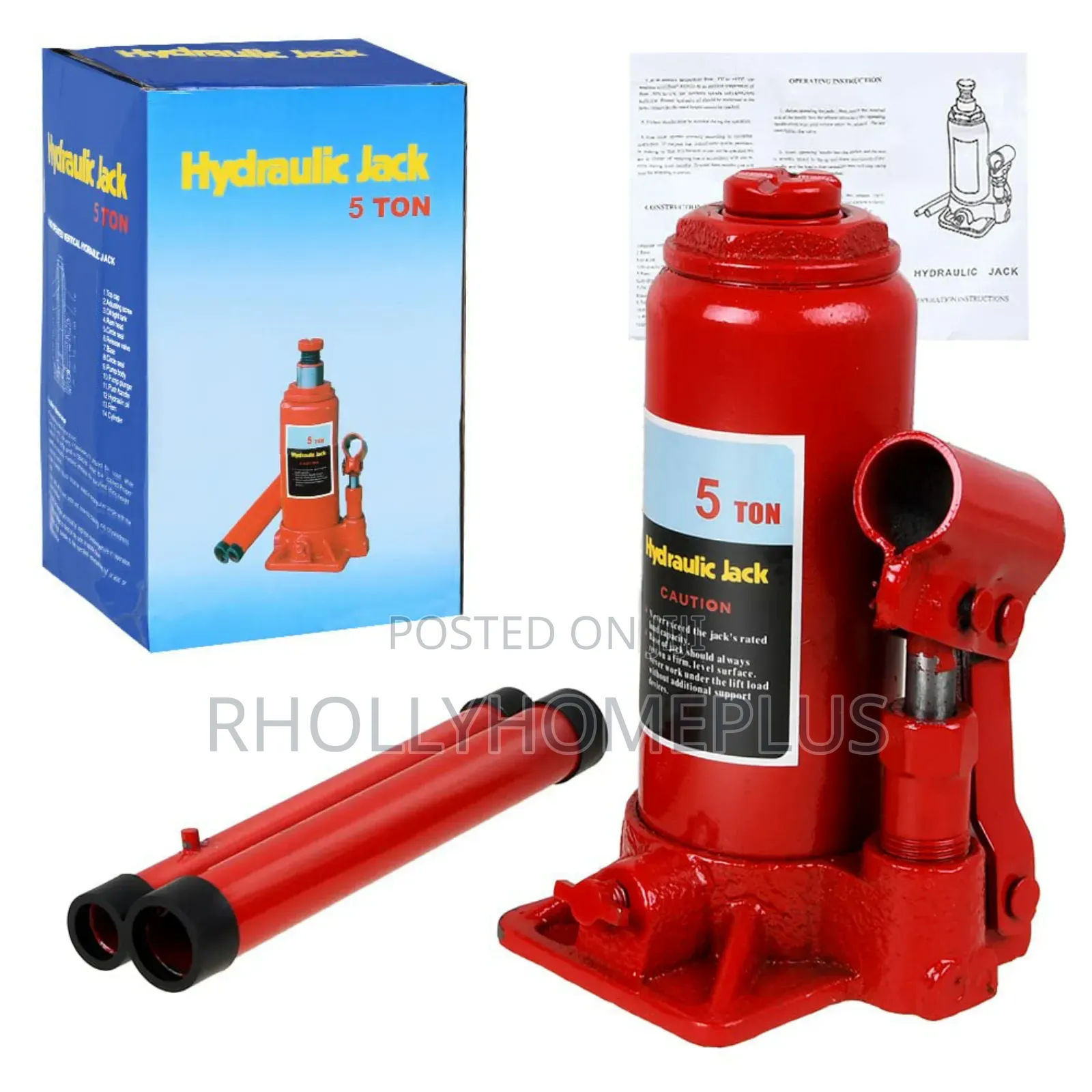 Hydraulic Car Jack (5 Tons)