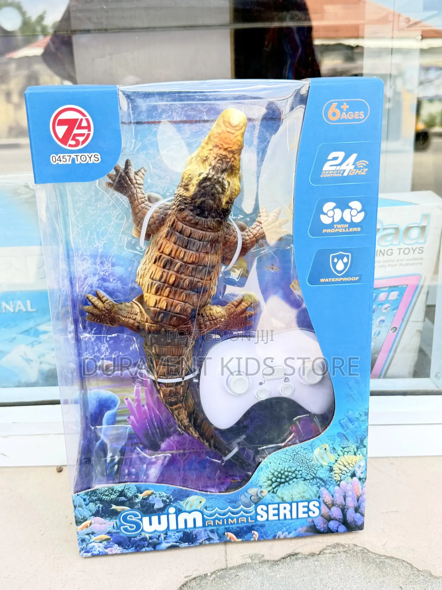 Electric Stimulation 360%C Crocodile Toy for Swimming Pools Rc Toy