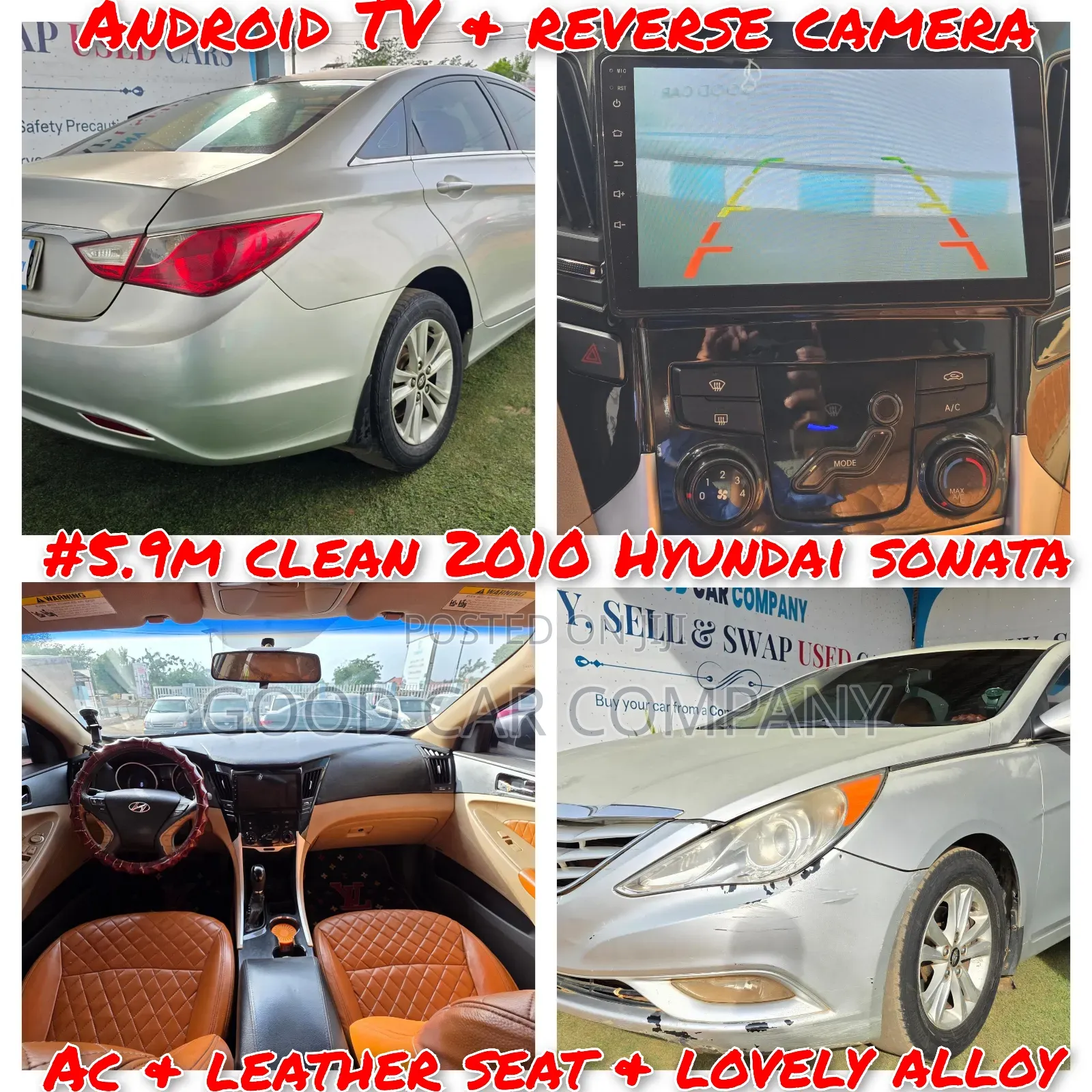 Hyundai Sonata 2010 Silver
