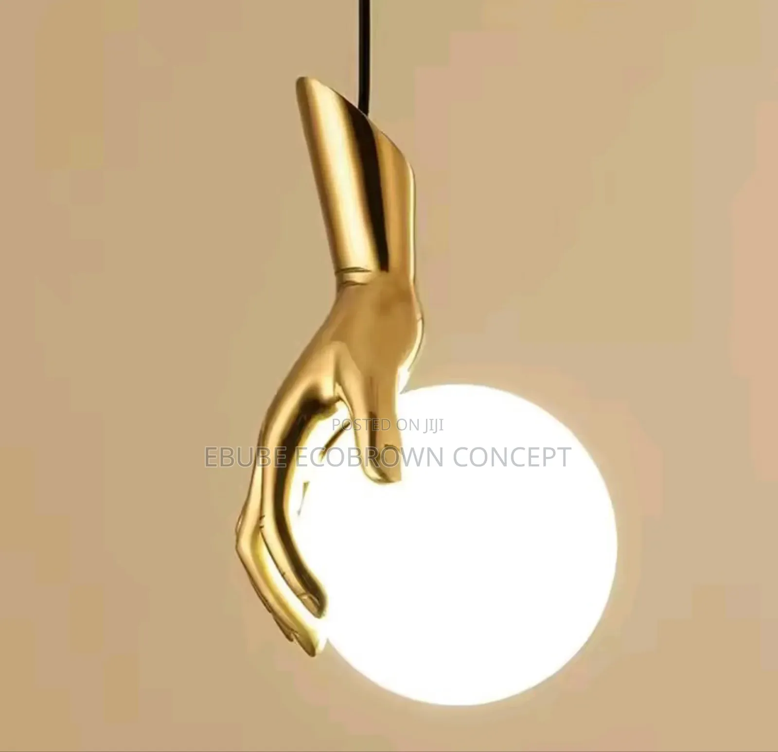 Golden Finger Luxury Dropping Pendant Lamp Light for Modern Homes Lamp