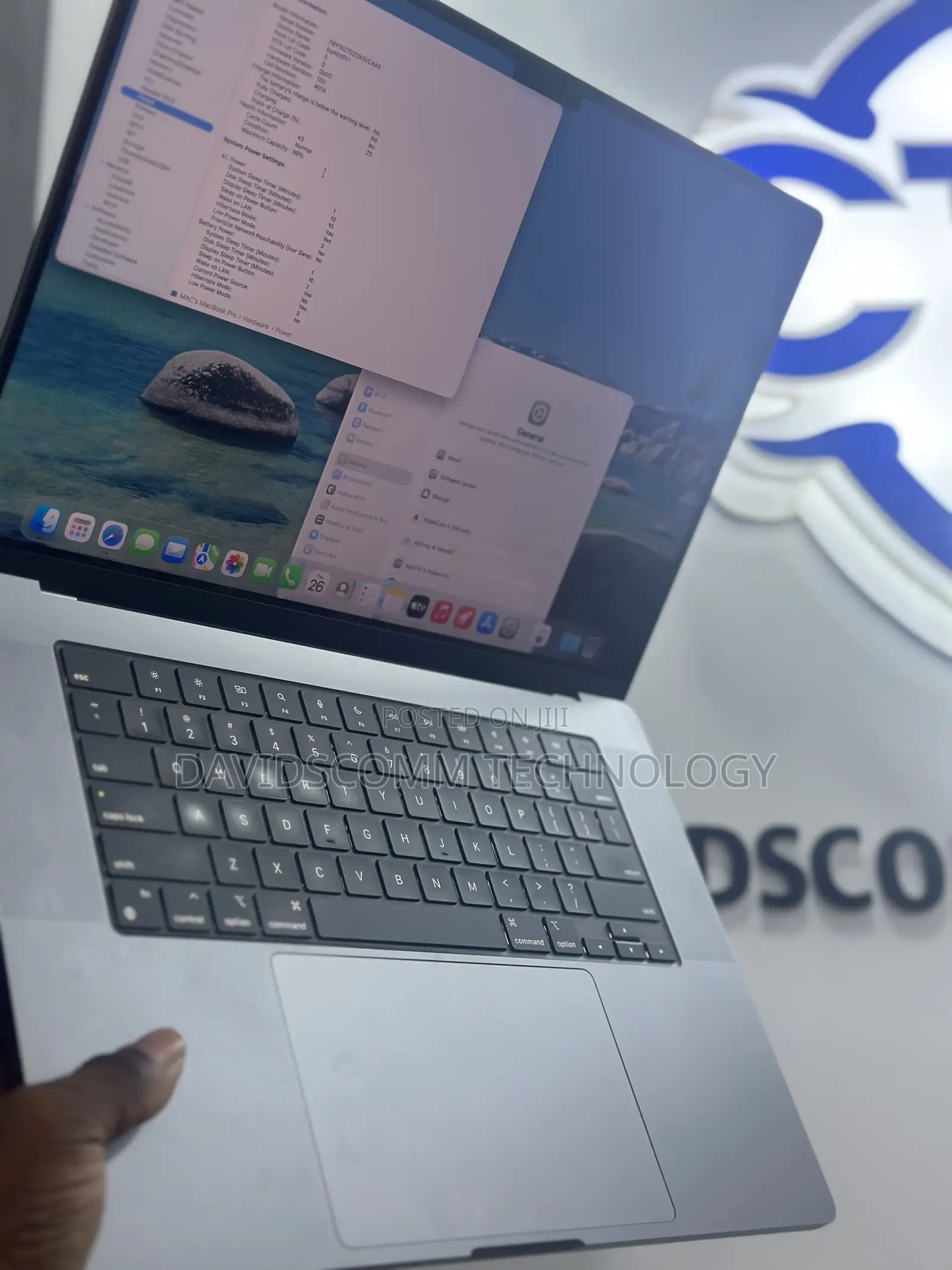 Laptop Apple MacBook Pro 2021 M1 32GB Apple M1 Pro SSD 1T