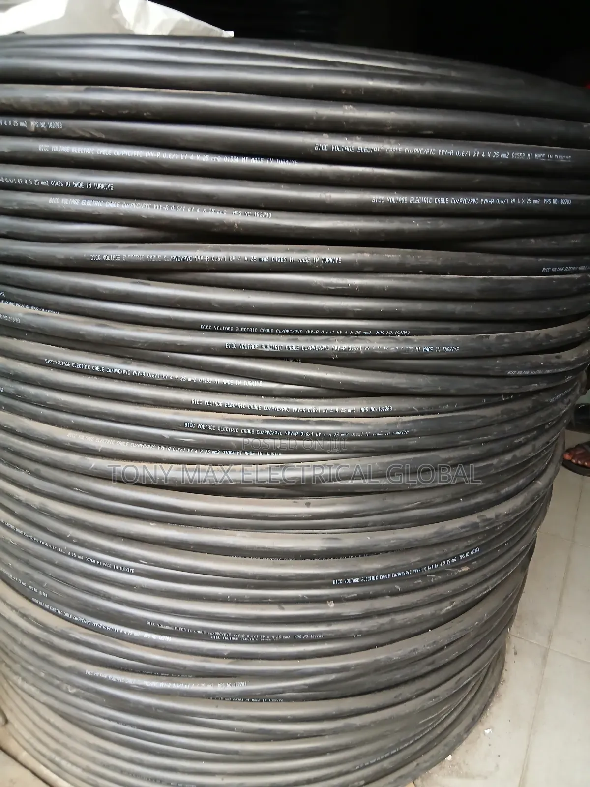 High Quality Cable Pvc Pvc 50mm 4core Cable Coleman