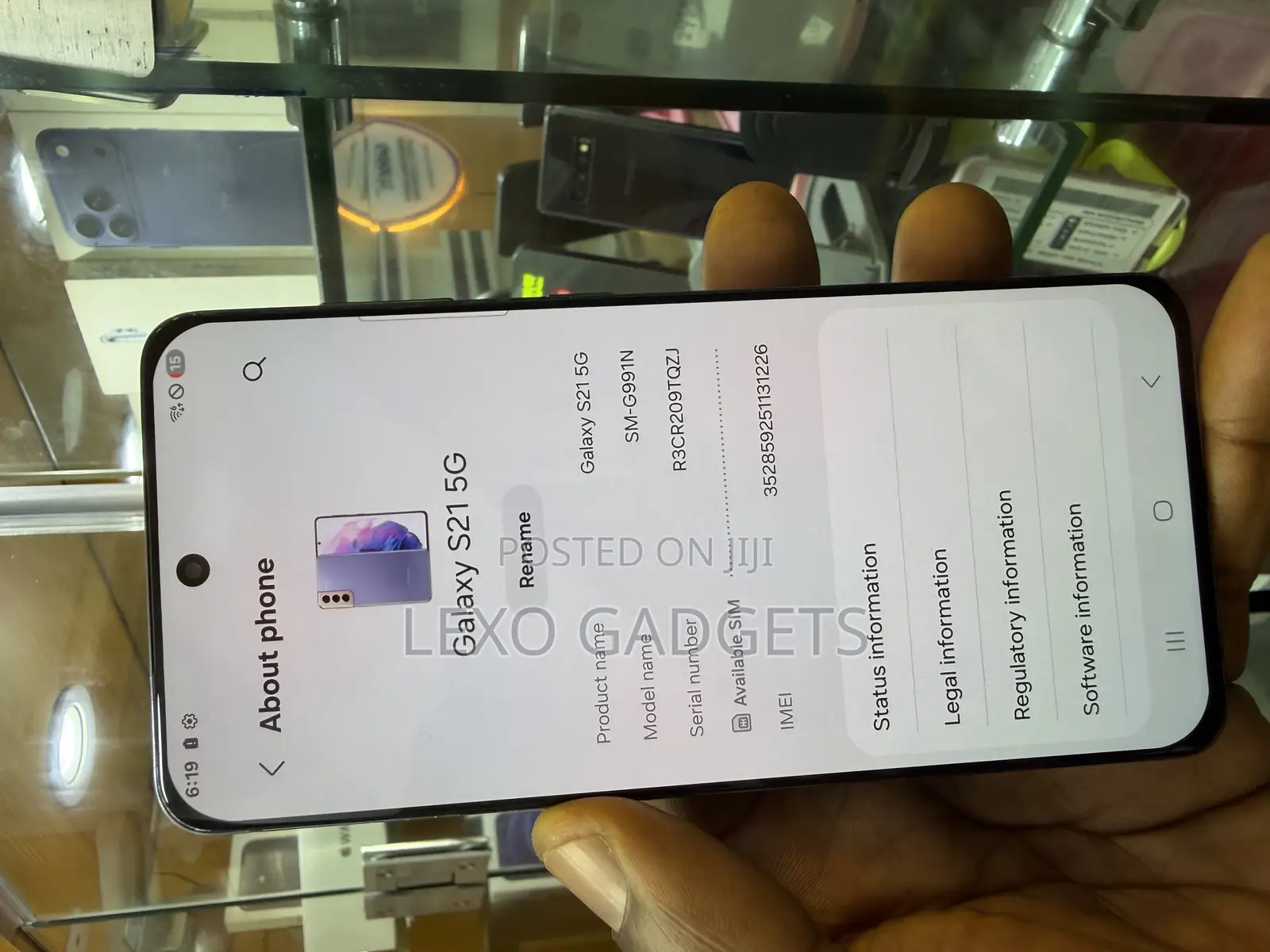Samsung Galaxy S21 5G 256 GB Purple