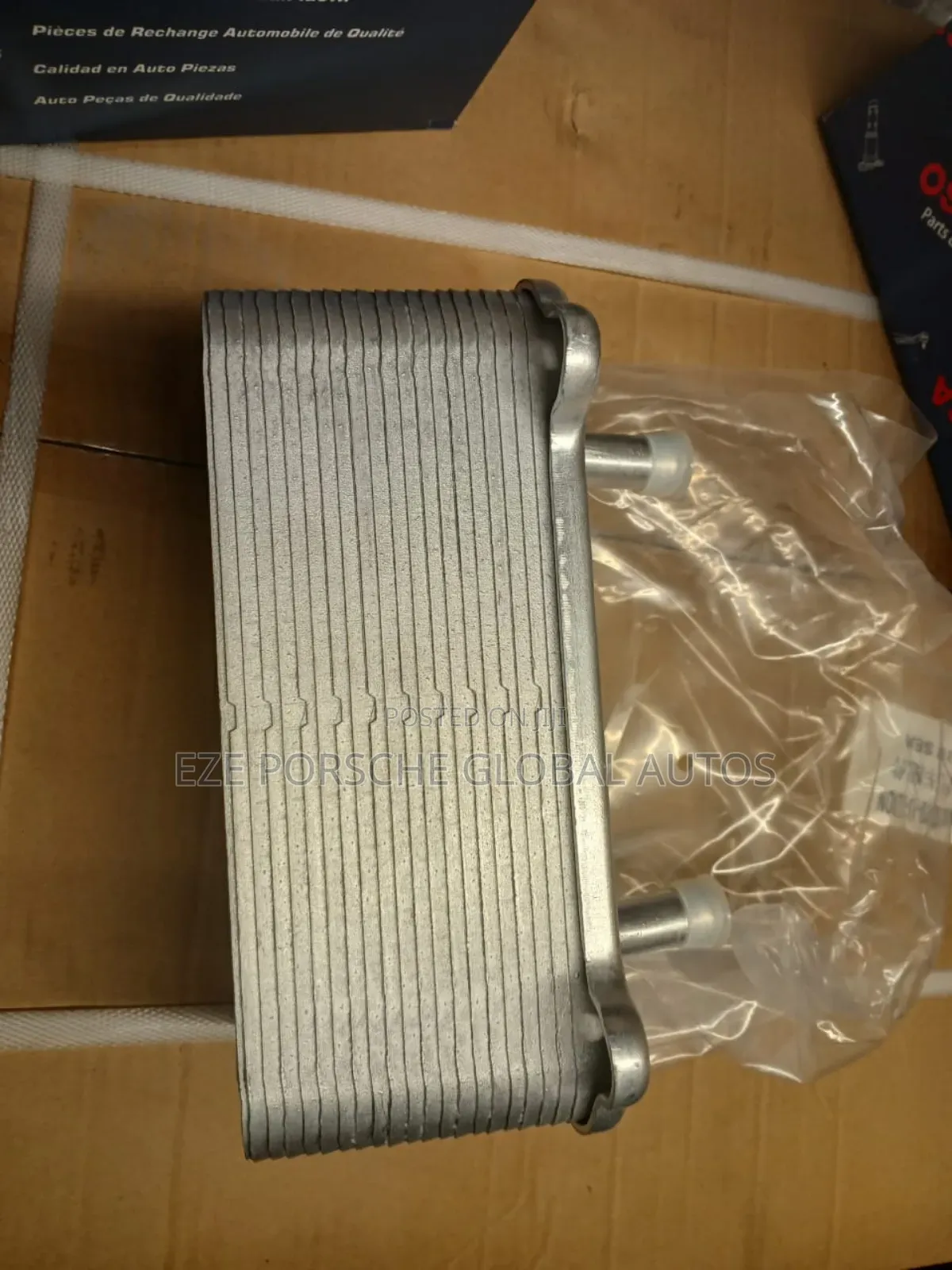 Oil Cooler V8 4.5 Porsche Cayenne 2003-2007