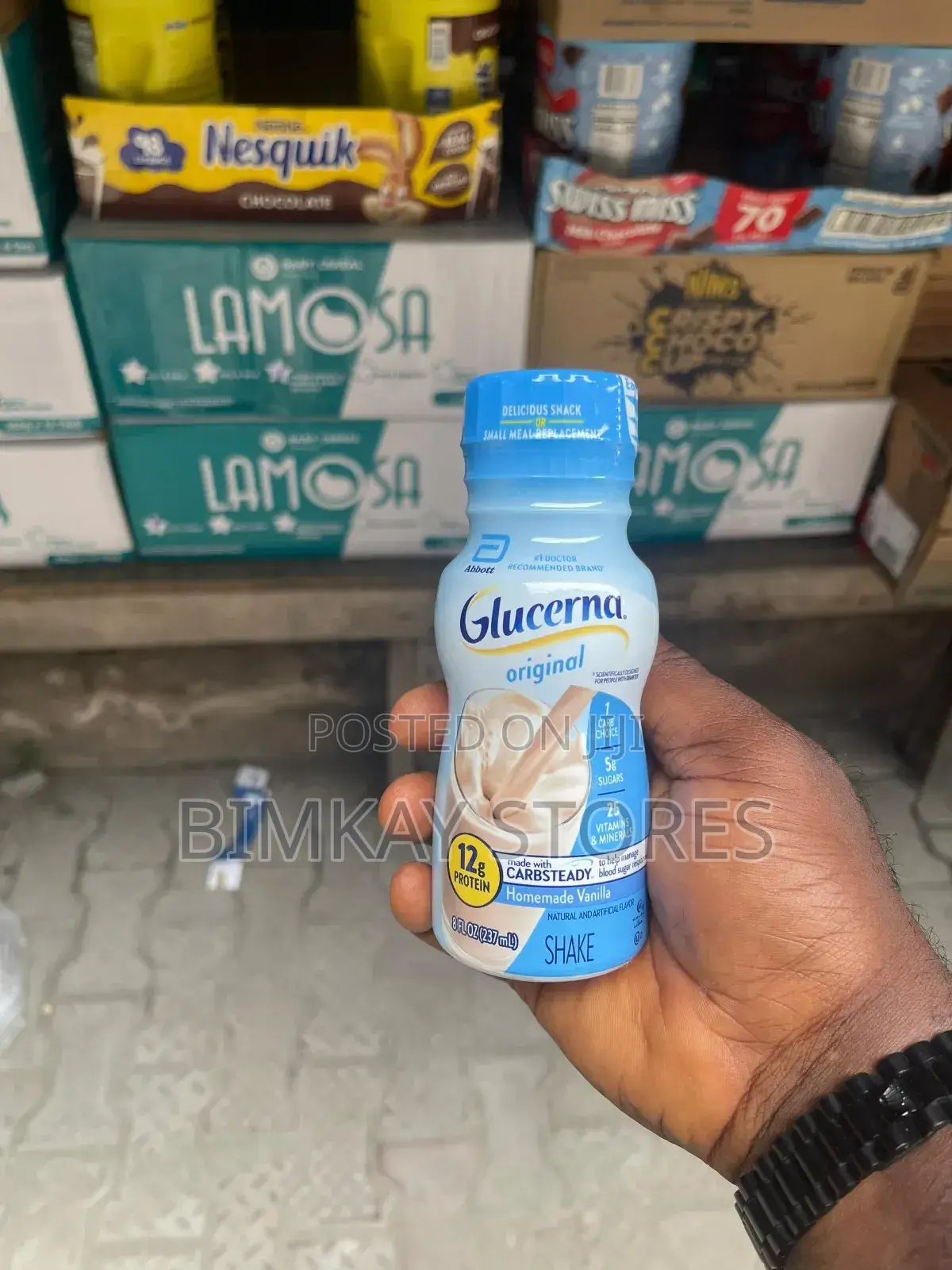 Glucerna Vanilla Milk Shake for Adults