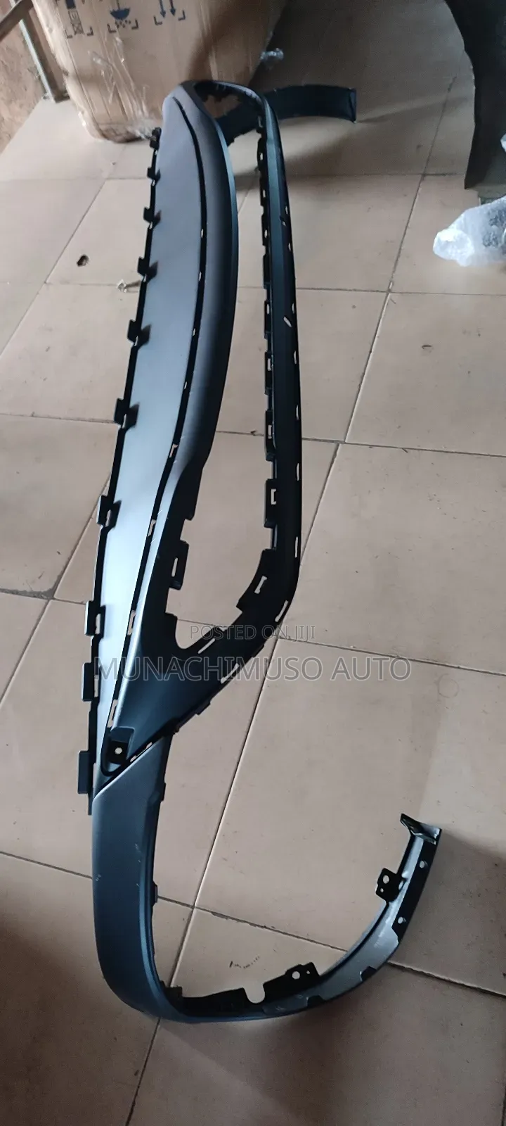Front Bumper Down One Hyundai Grand Santa Fe 2018 Model