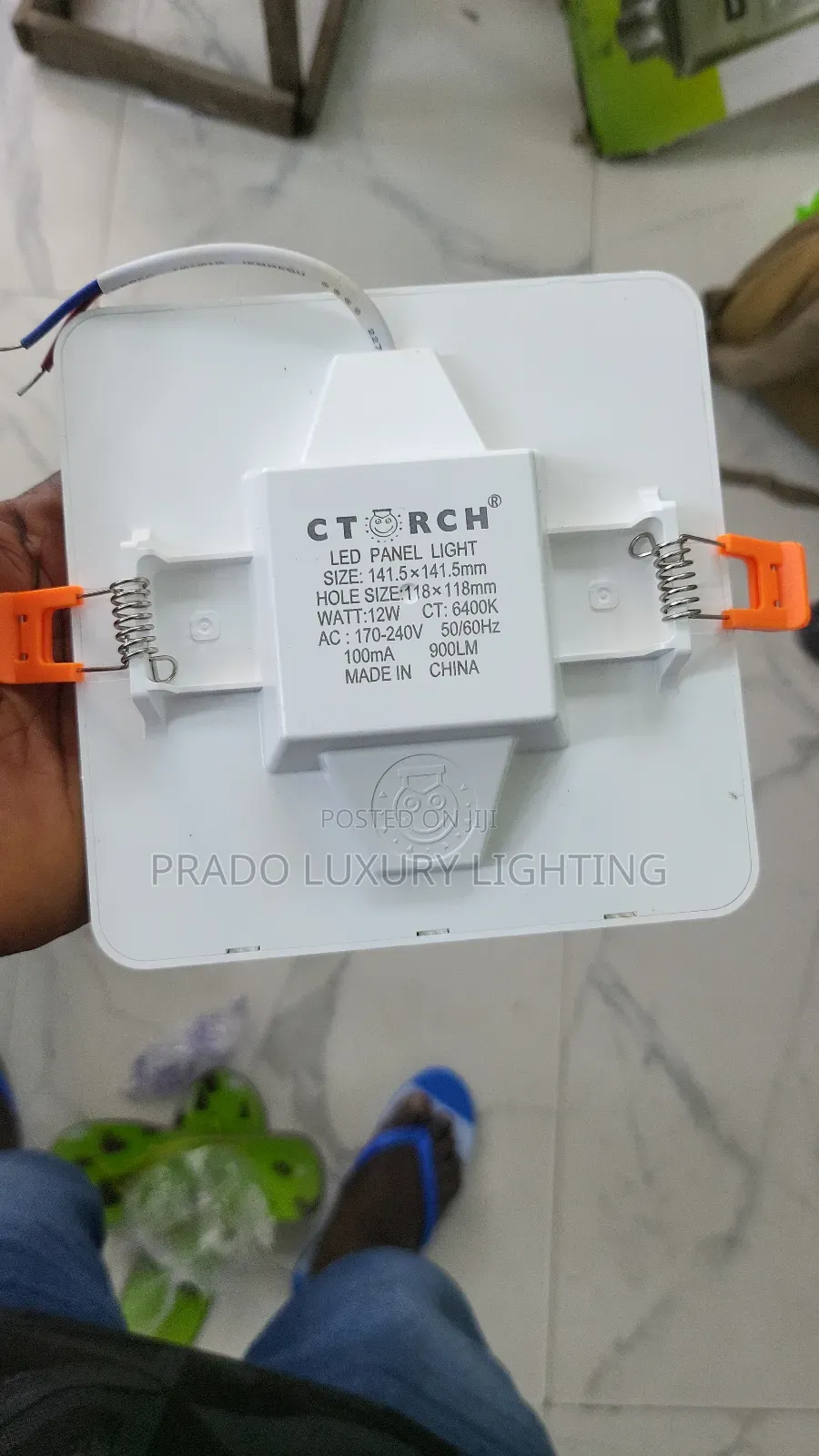 Square 12w Pop Ctorch
