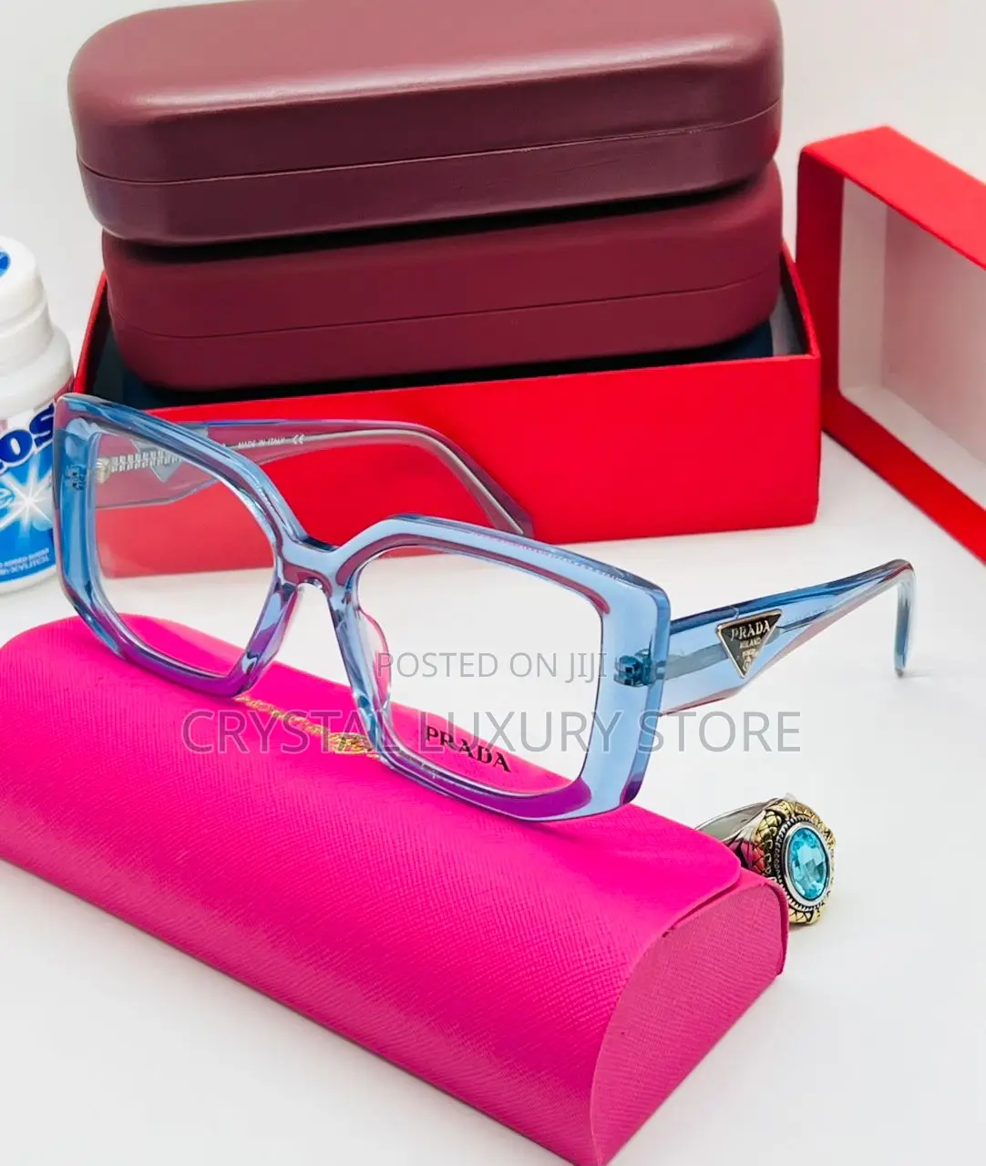 Prada Quality Luxury Ladies Frame Glasses