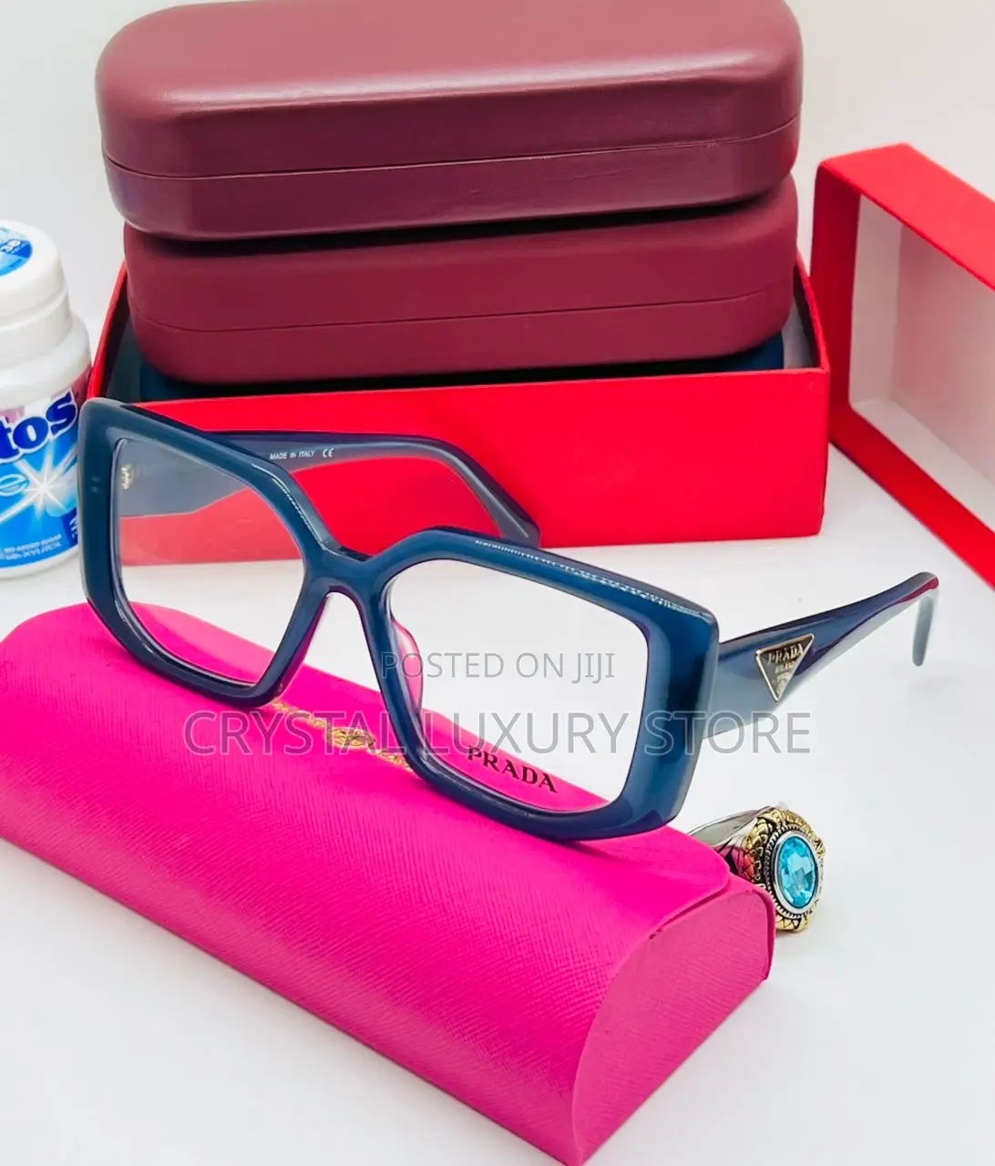 Prada Quality Luxury Ladies Frame Glasses