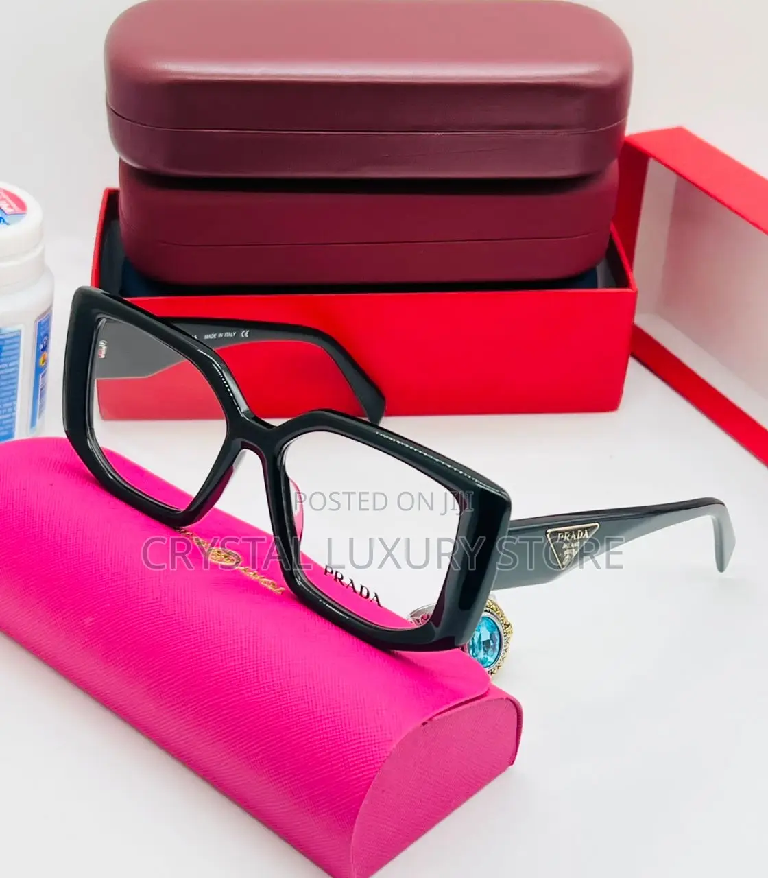 Prada Quality Luxury Ladies Frame Glasses