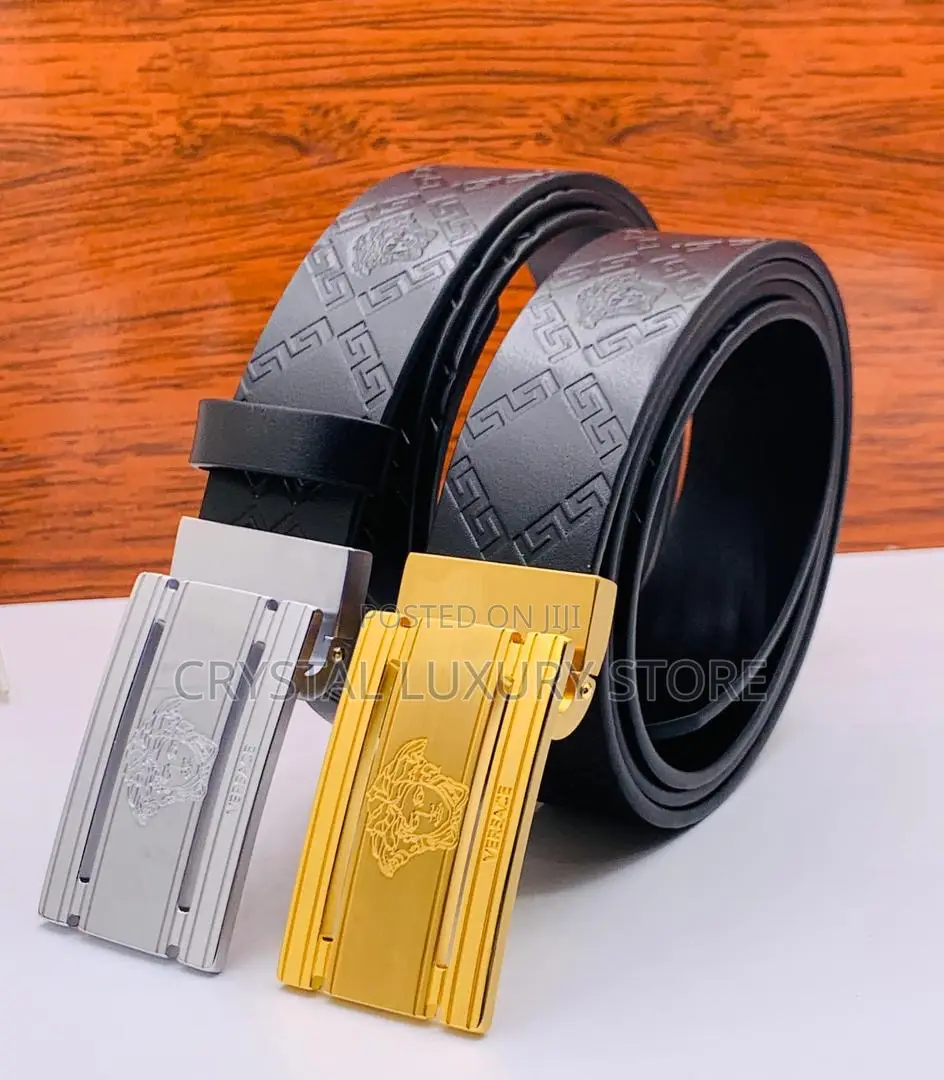 High Quality Luxury Men Genuine Leather Belt