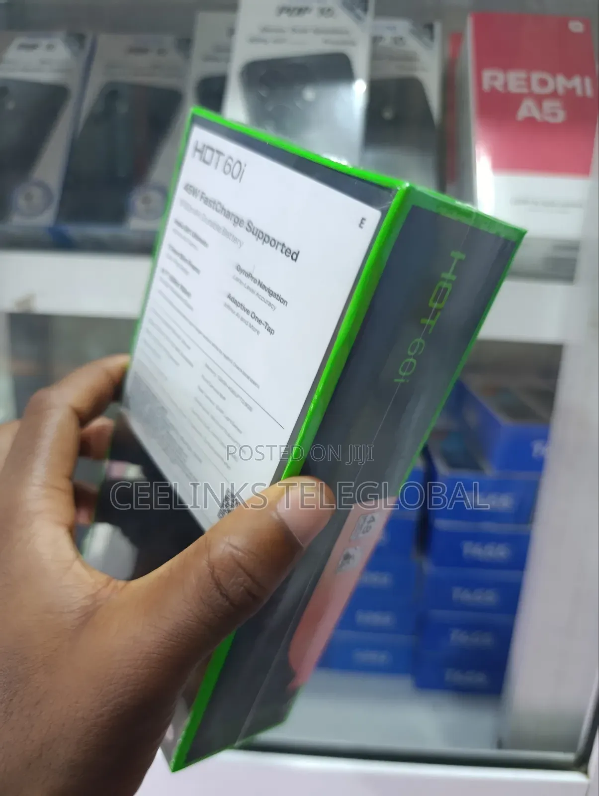New Infinix Hot 60i 128 GB Gray