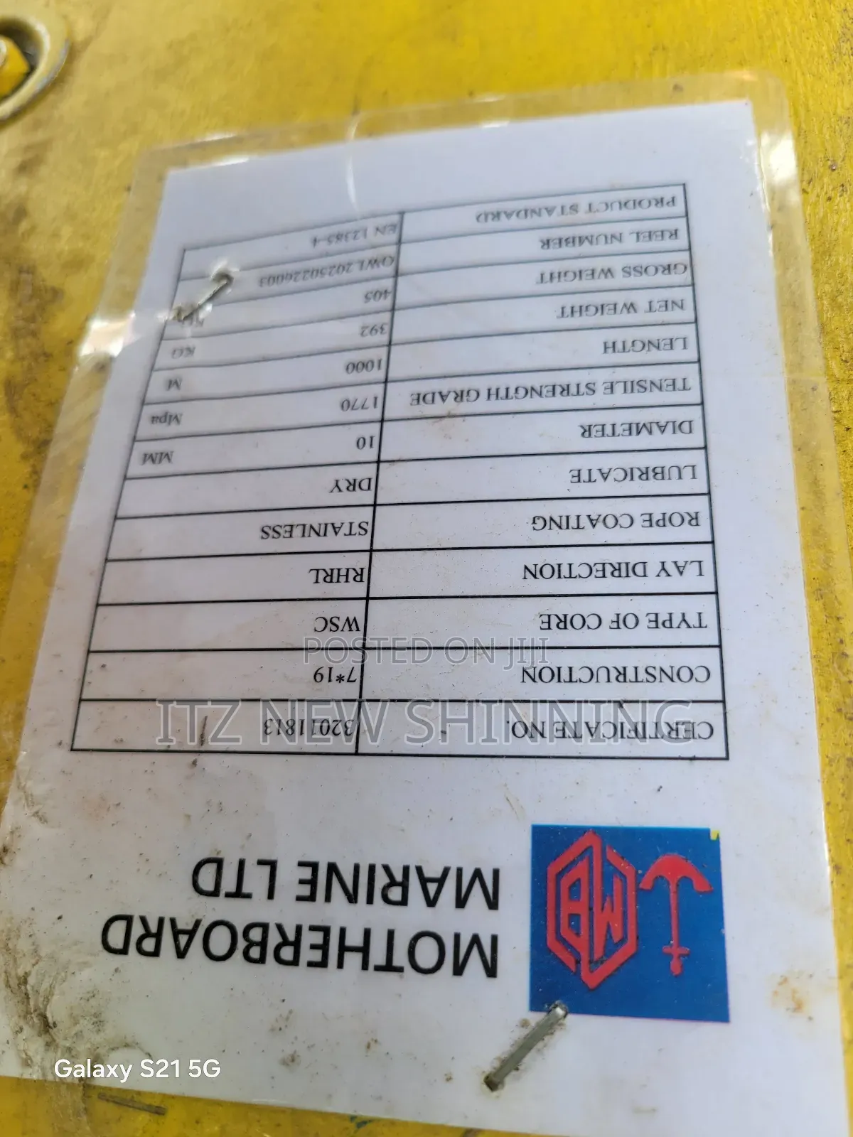 10mm Stainless Steel Wire Rope