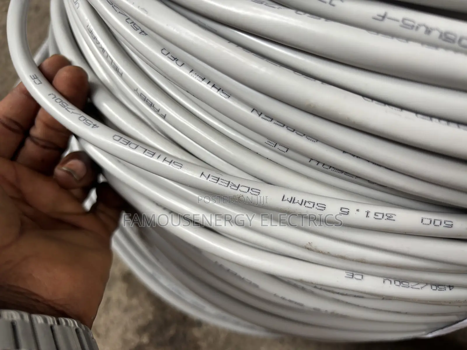 1.5mmx3core Screen Shielded Cable Wire