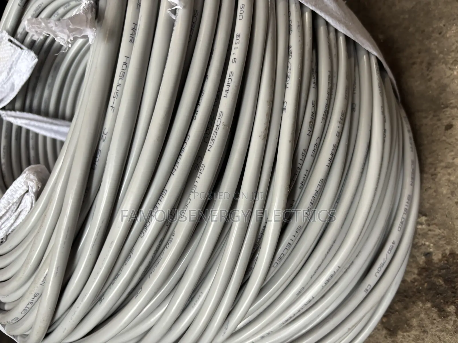 1.5mmx3core Screen Shielded Cable Wire