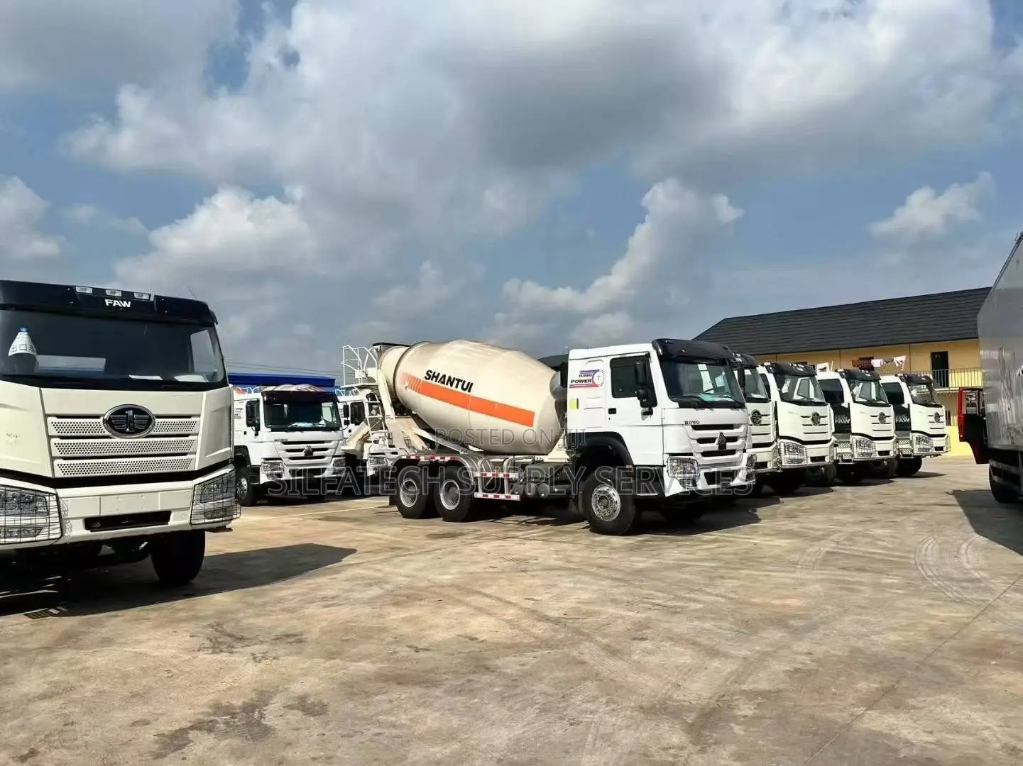 Original Concrete Mixer Truck