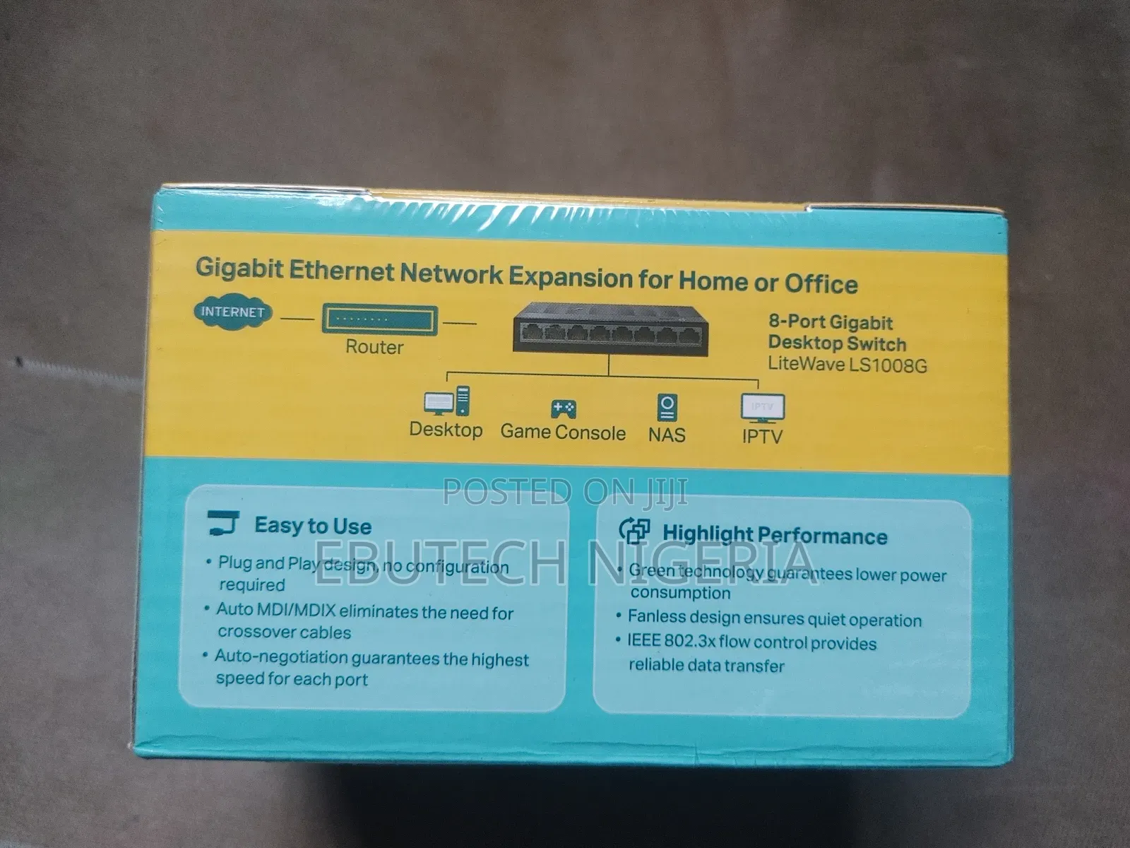 Tp-Link 8-Port Gigabit Desktop Switch Ls1008g