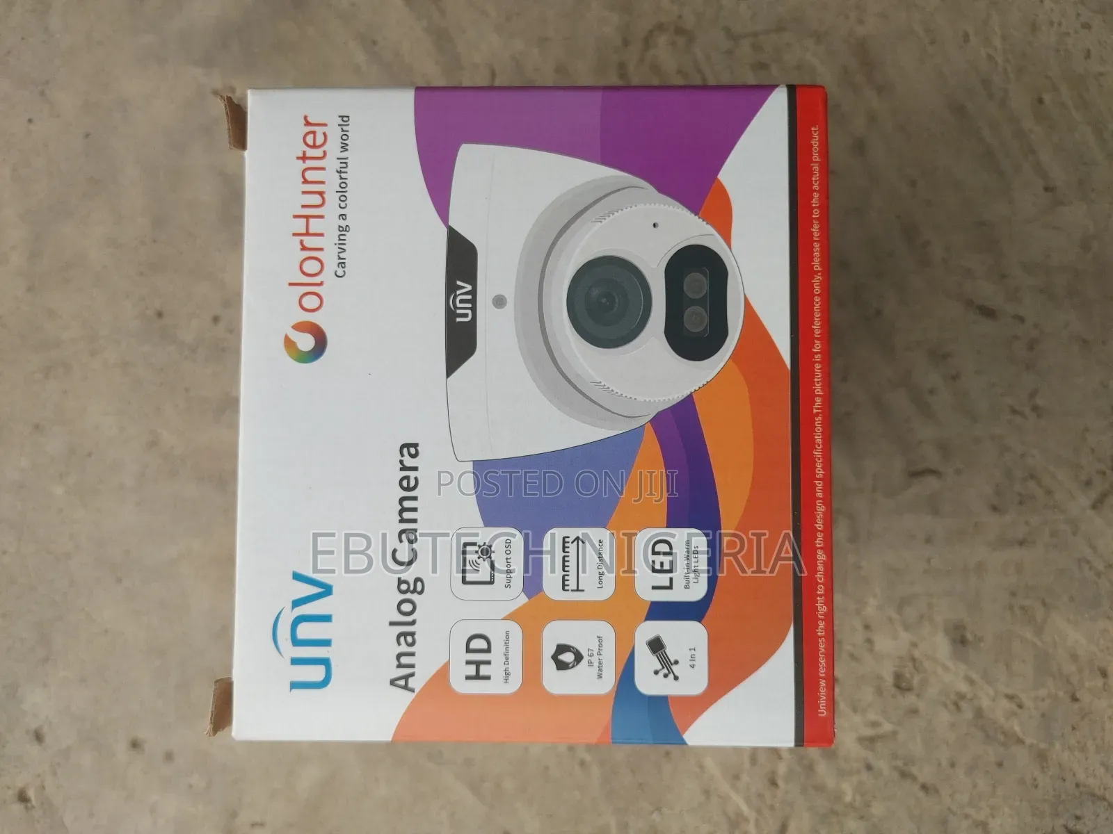 Uniview Uac-T122-Af28m-W-2mp Colorhunter Fixed Warm Light Turret CCTV