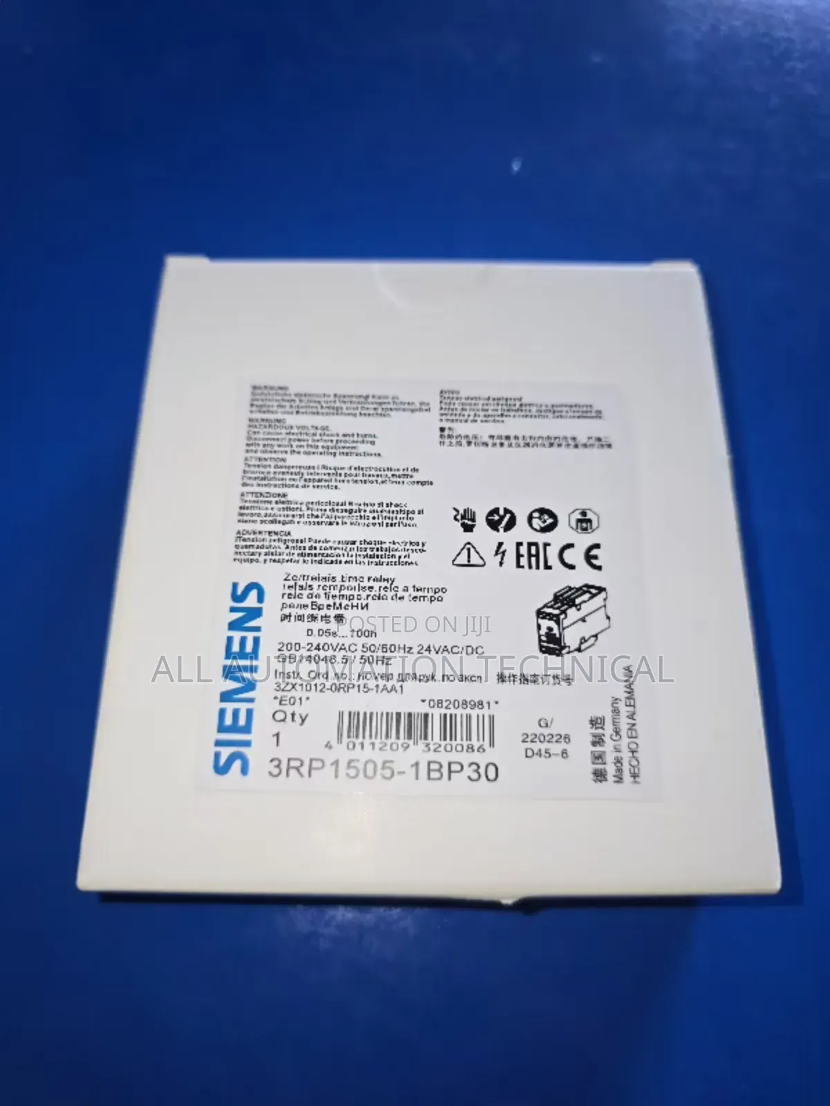 3rp1505-1bp30 | Siemens Timing Relay, Multifunction Timer