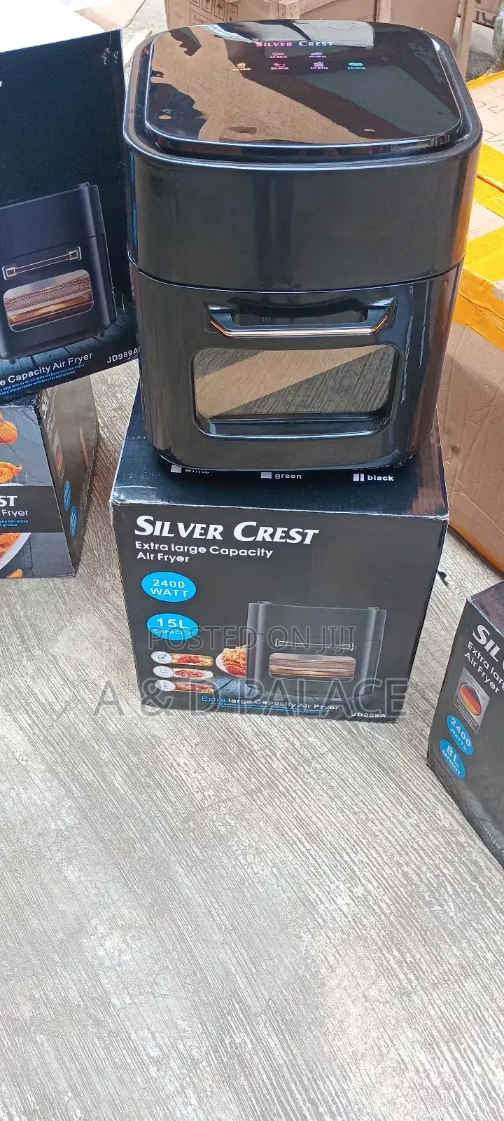 8l Silver Crest Large Capacity Visual Intelligent Screen Electric Air