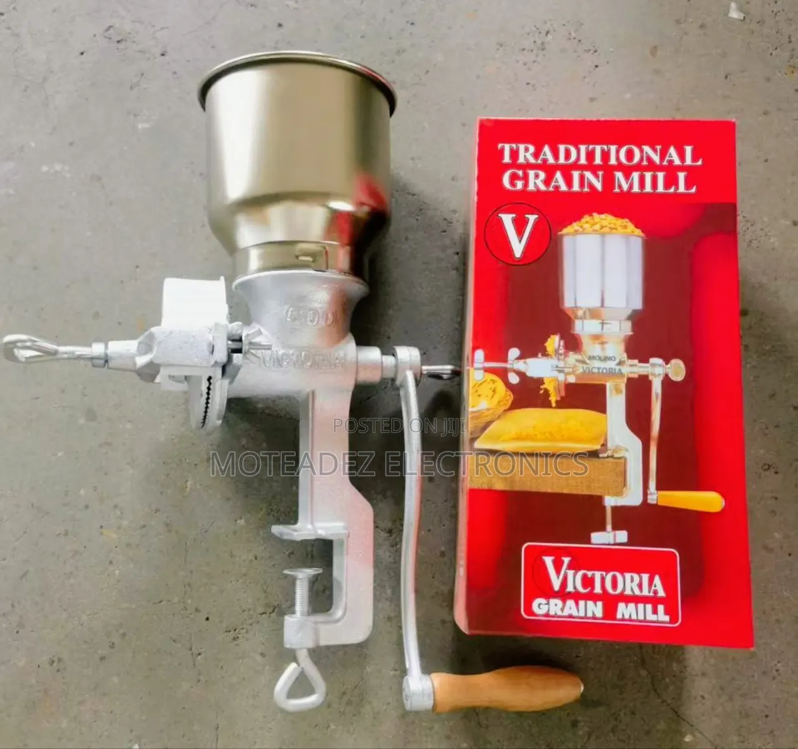 Original Victoria High Quality Cast Iron Traditional Manual Grinder