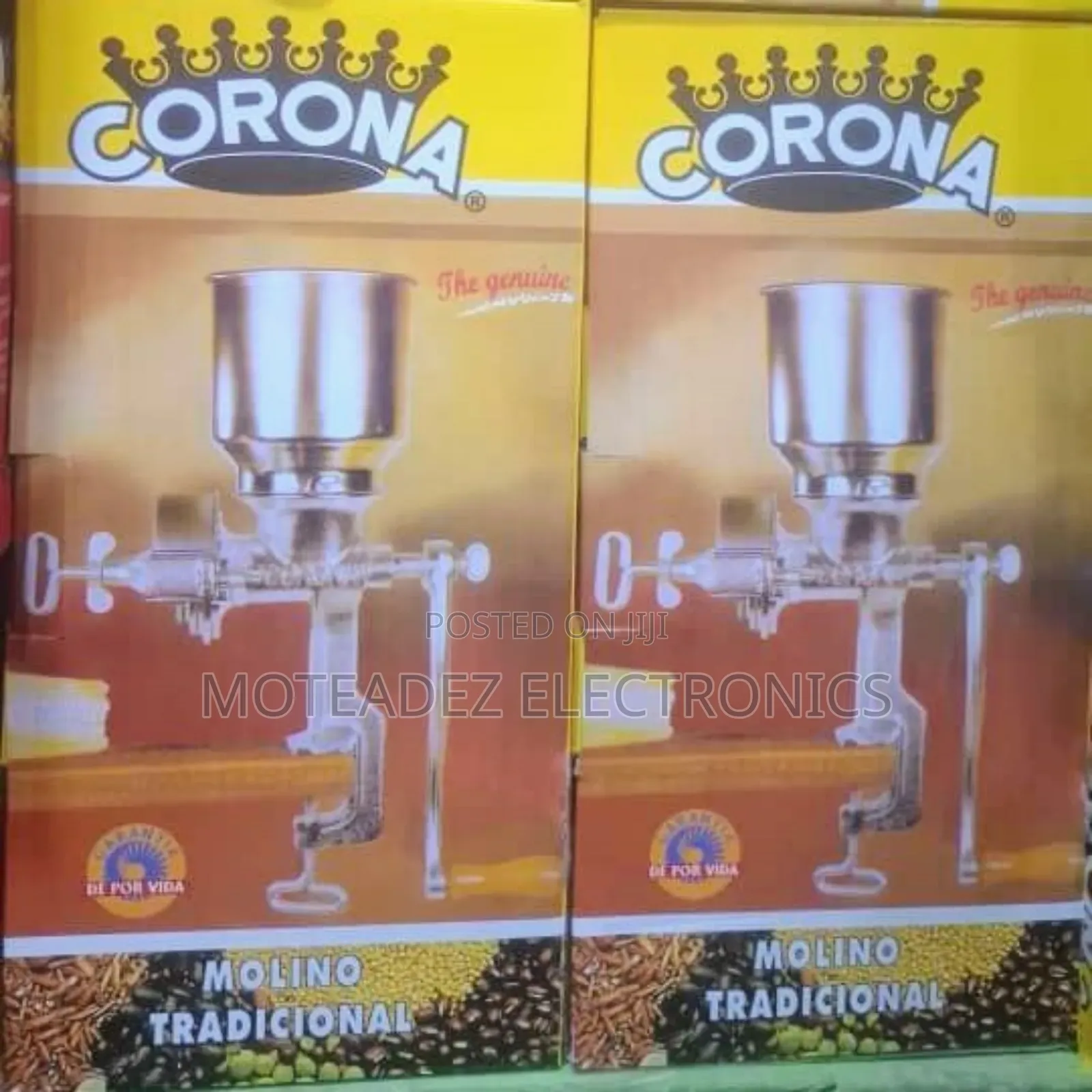 Corona High Quality Cast Iron Traditional Hand Manual Grinder