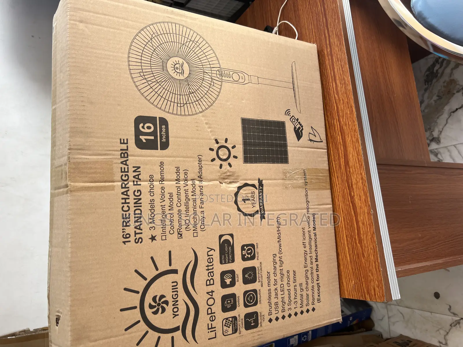 Yongjiu Solar Rechargeable Yfan