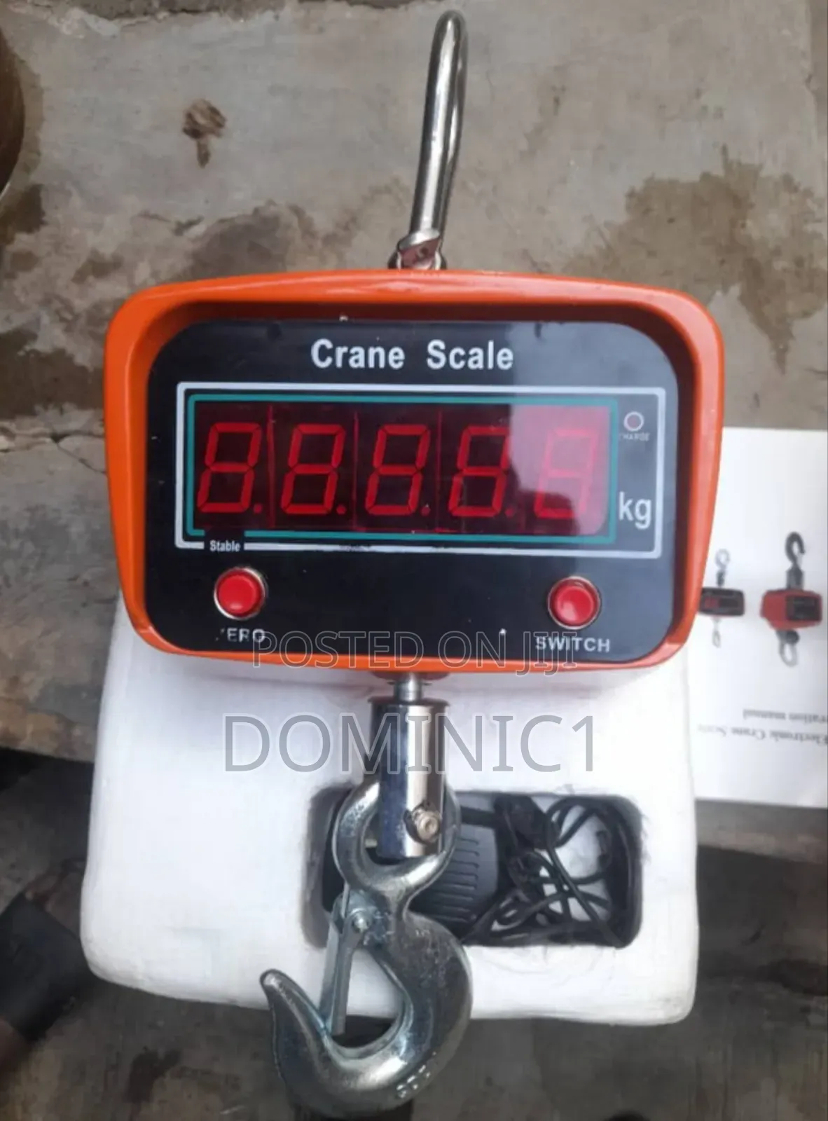 Ocs Electric Crane Scale 1-ton (1000 Kg)